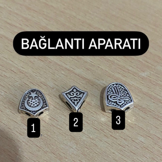 Tespih malzemesi-bağlantı aparatı