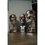 Terminator t800 Skull bust Statue T2 (Krom versiyon)