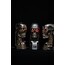 Terminator t800 Skull bust Statue T2 (Krom versiyon)