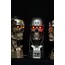 Terminator t800 Skull bust Statue T2 (Krom versiyon)