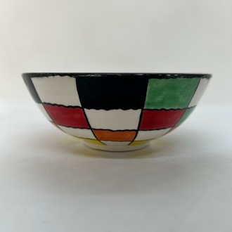 El boyaması, çini, renkli kâse