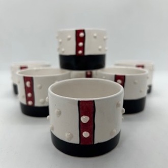 Yılbaşı Temalı Peçete Halkası, 6'lı Set