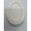 Çini oval duvar süsü