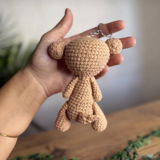 13cm amigurumi el yapımı sid anahtarlık çanta süsü