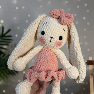 30-35cm Amigurumi Peluş Balerin tavşan (isim işlenebilir)