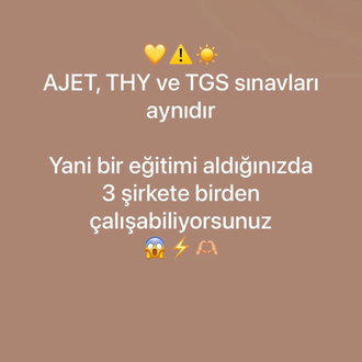 THY-AJET—PGS-TGS SINAV VE MÜLAKAT İNGİLİZCE HAZIRLIK ONLINE EĞİTİM