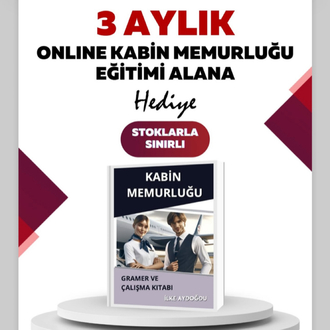 (A2-B1) Kabin Memurluğu Gramer ve Çalışma Kitabı