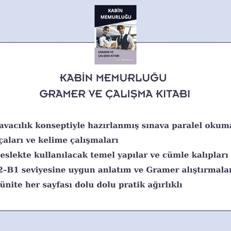 (Yeni) Kabin Memurluğu Kitap Seti