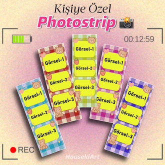 Kişiye Özel Photostrip / Fotoğraf Şeridi