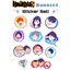 Haikyuu Bubbles Sticker Seti