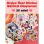 Kişiye Özel Sticker Seti 
