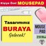 Kişiye Özel Mousepad