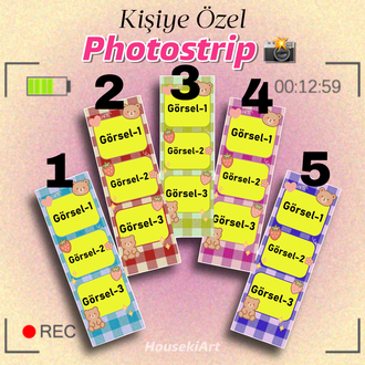 Kişiye Özel Photostrip / Fotoğraf Şeridi