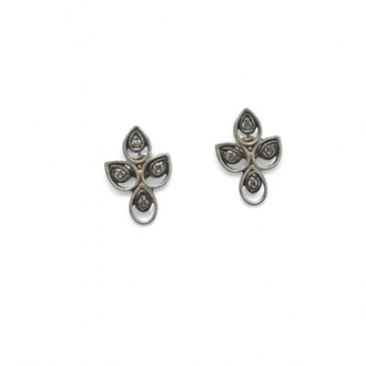 0.12 CT PIRLANTA 925 AYAR GÜMÜŞ KÜPE