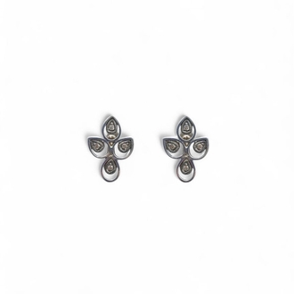 0.12 CT PIRLANTA 925 AYAR GÜMÜŞ KÜPE