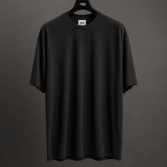Oysho Oversize Basic T-Shirt - Siyah