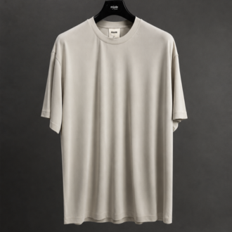 Oysho Oversize Basic T-Shirt - Kemik Beyaz
