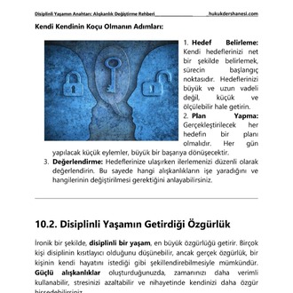 Disiplinli Yaşamın Anahtarı: Alışkanlık Değiştirme Rehberi