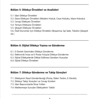 Etkili Dilekçe Yazma Teknikleri