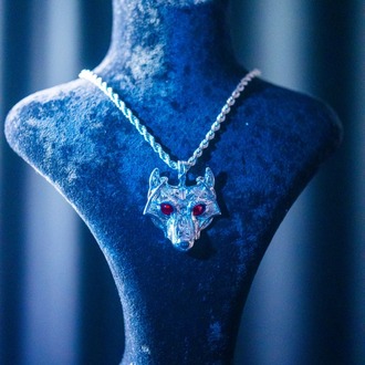 ICE-C "REW" SILVER PENDANT