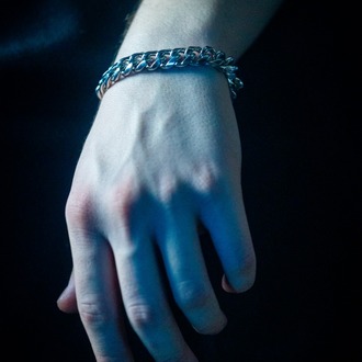 ÇELİK SILVER TAŞSIZ BRACELET (12MM)