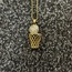ICE-C "BASKET" GOLD PENDANT
