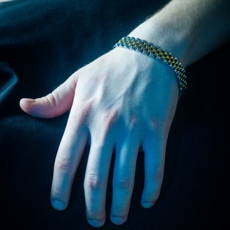 ICE “RLX” GOLD BRACELET
