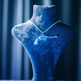 ICE-C "ALTIPATLAR" SILVER/GOLD PENDANT