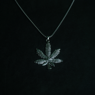 ICE "WD" SILVER PENDANT