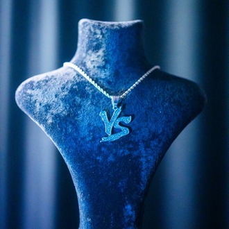ICE-C "VERSUS" SILVER PENDANT