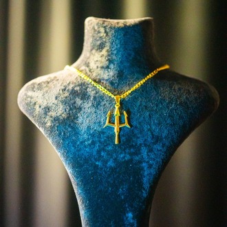 ICE-C "posedion" SILVER/GOLD PENDANT