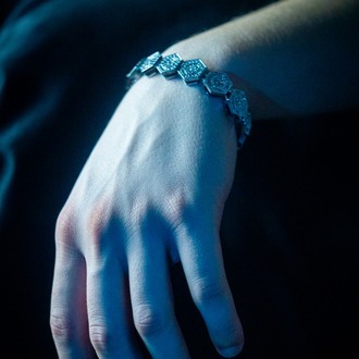 ICE “CBE” SILVER/GOLD BRACELET