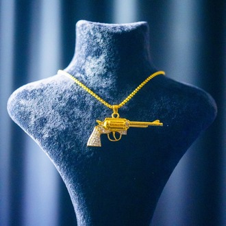 ICE-C "ALTIPATLAR" SILVER/GOLD PENDANT