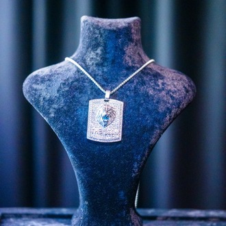 ICE-C "LION" SILVER ÇELİK PENDANT