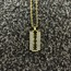 ICE-C "FCA" GOLD PENDANT