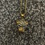 ICE-C "LEOP" GOLD ÇELİK PENDANT