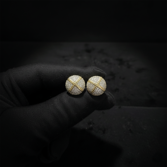 ICE-C "NINJA" GOLD EARRING