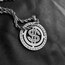 ICE “CENT” SILVER PENDANT