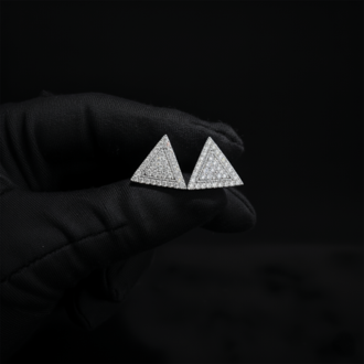 ICE-C "IRON" SILVER EARRING