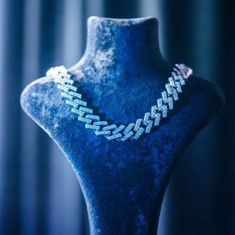 SİLVER/GOLD PRONG CHAIN (60CM)