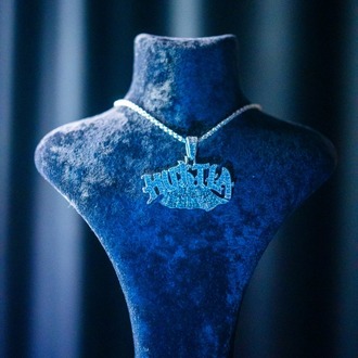 ICE-C "HUSTLA" SILVER PENDANT