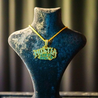 ICE-C "HUSTLA" SILVER PENDANT