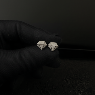 ICE “DIA” SILVER EARRING