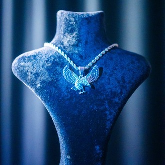 ICE-C "EAGLE" SILVER PENDANT