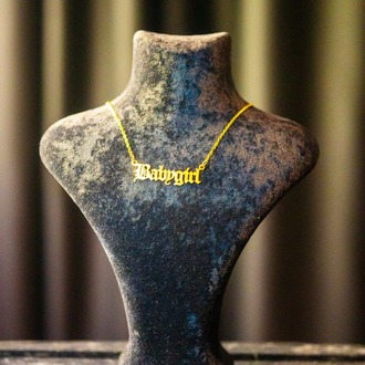 ICE-C "babygirl" SILVER PENDANT