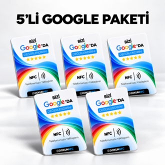 5’li Google Paketi 15x10 cm