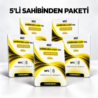 5’li sahibinden Paketi 15x10 cm
