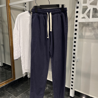 Bohem Tişört  Laci Keten  Pantolon Kombini