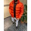 Logo Nakışlı Oranj Şişme Mont ŞM1501