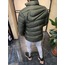 Logo Nakışlı Haki Şişme Mont ŞM1501